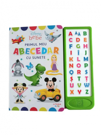Carti cu sunete - Disney bebe. Primul meu abecedar cu sunete