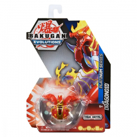 Jucării personaje din desene animate - Figurina metalica Bakugan Evolutions, Dragonoid