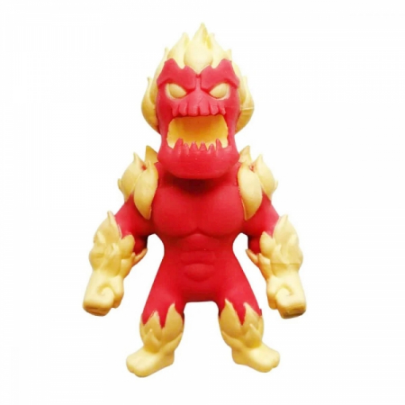 Jucării - Figurina Monster Flex, Monstrulet care se intinde, S4, Fire Monster