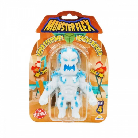 Figurina Monster Flex, Monstrulet care se intinde, S4,Ice Monster [2]