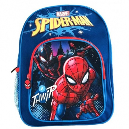 Ghiozdane și rucsacuri - Ghiozdan Cu 2 Compartimente, Spider Man , 32 Cm