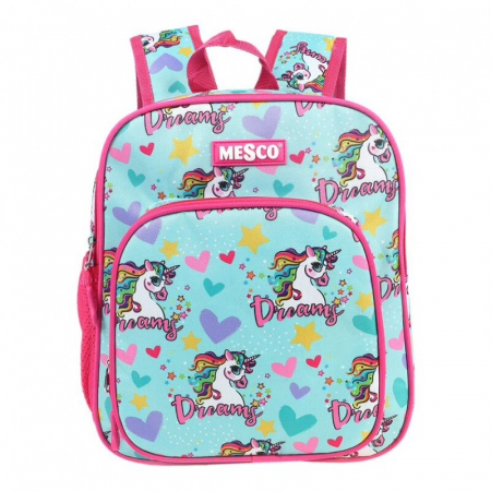 Ghiozdan de gradinita 2 compartimente 32x26x10 cm Mesco Unicorni [1]