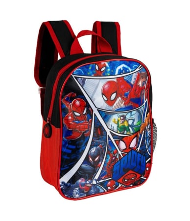 IDEI DE CADOURI - Ghiozdan gradinita, 1 compartiment, Spider-Man, Multicolor, 31 x 24 x 10 cm