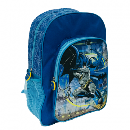 PROMOŢII - Ghiozdan mediu 2 compartimente BATMAN 37 cm