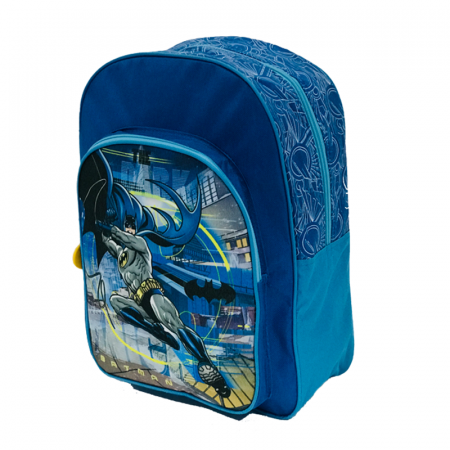 Ghiozdan mediu 2 compartimente BATMAN 37 cm [3]