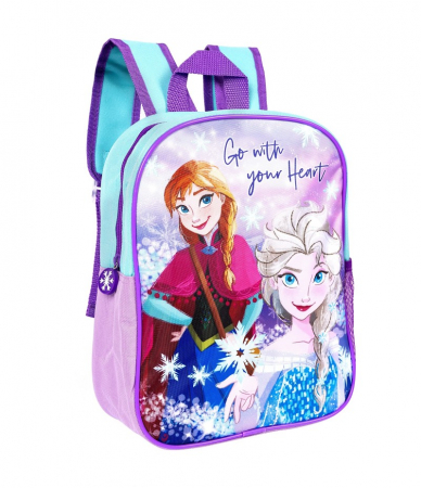 Ghiozdane și rucsacuri - Ghiozdan Mic De Gradinita Frozen Go With Your Heart, 33 Cm