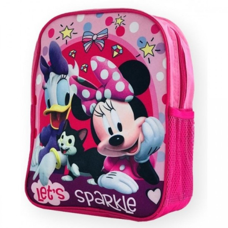 Ghiozdane și rucsacuri - Ghiozdan Mic Pentru Gradinita Minnie si Daisy, Let's Sparkle, 33 Cm