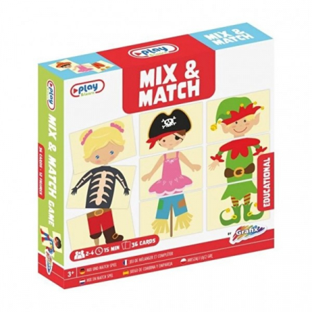 Jocuri de asociere si potrivire - Joc AMESTECA SI POTRIVESTE MIX&MATCH
