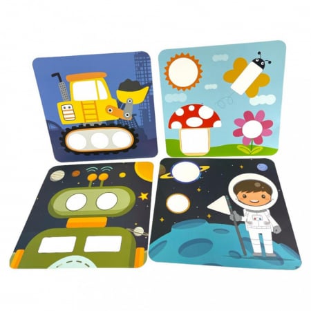 Joc creativ POTRIVESTE FORMELE GEOMETRICE - Shape matching [1]