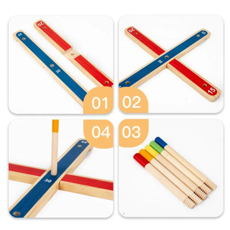 Joc de aruncat la tinta cu inele Ferrule Game [4]