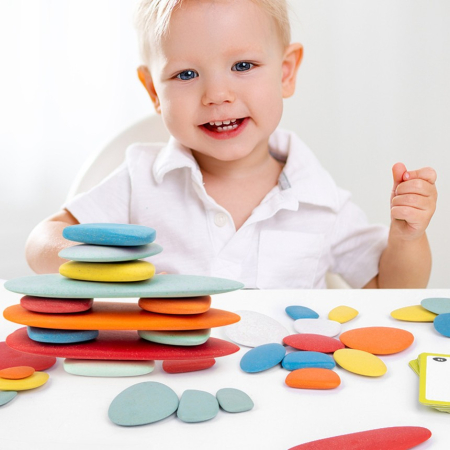 Joc de creativitate si indemanare cu pietre Fun Stone [1]