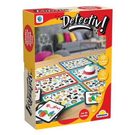 Jocuri Educative - Joc de societate Detectiv Smile Games
