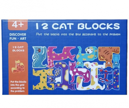 Jocuri de logică - Joc de tip tetris cu provocari Pisicute