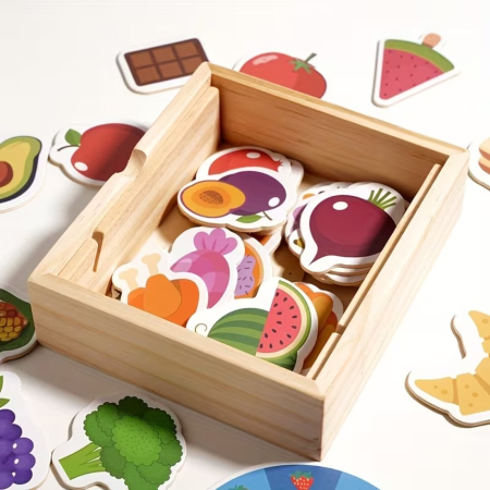 Joc educativ din lemn Hraneste ursuletul [2]