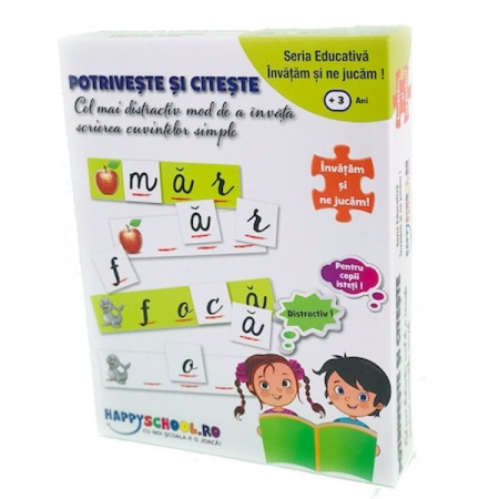 PROMOŢII - Joc educativ POTRIVESTE SI CITESTE