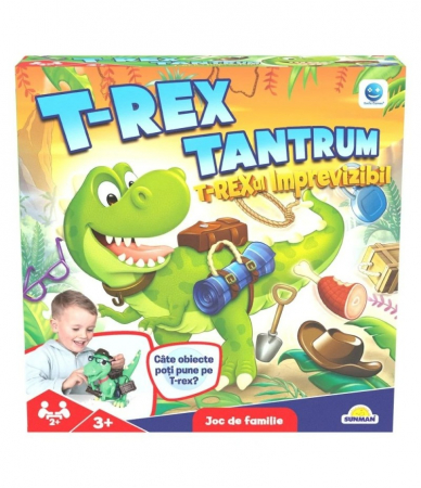 Jocuri Educative - Joc interactiv T-Rex Tantrum, T-rexul imprevizibil