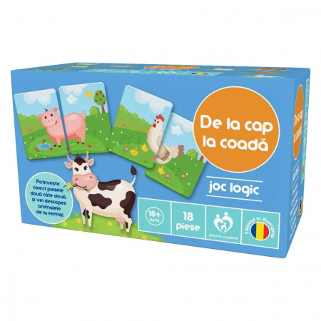 Jocuri Educative - Joc logic Noriel - De la cap la coada