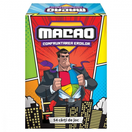 Jocuri Educative - Joc Macao, Confruntarea eroilor, Noriel Games