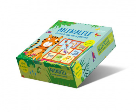 Jocuri de asociere si potrivire. Animalele (Usborne) [9]