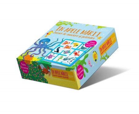 Jocuri de asociere si potrivire. In apele marii (Usborne) [5]