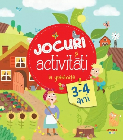 Cărţi de activităţi - Jocuri si activitati la gradinita (3-4 ani)