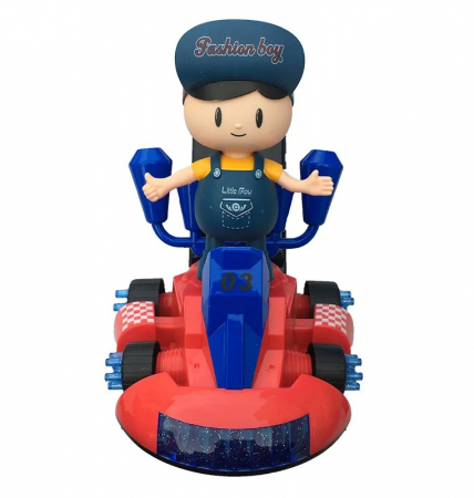 Jucarie cu lumini si sunete masinuta de Karting Baietel - Kart Boy [1]