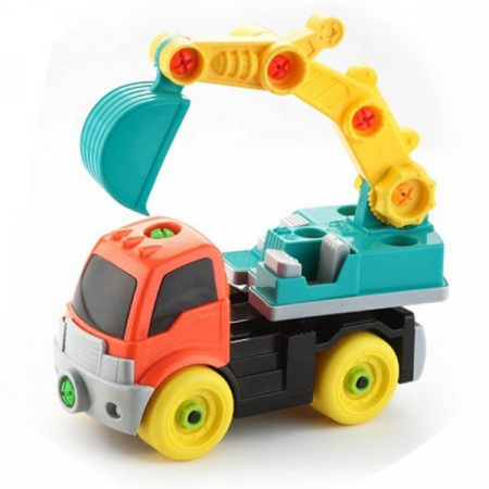 PROMOŢII - Jucarie de asamblat cu suruburi EXCAVATOR