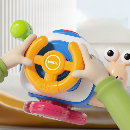 Jucarie motrica si senzoriala Melc Cartoon Busy Snail Ball [4]