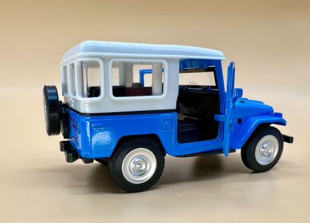 Macheta metalica masinuta de teren cu sunete si lumini 13,5 cm [1]