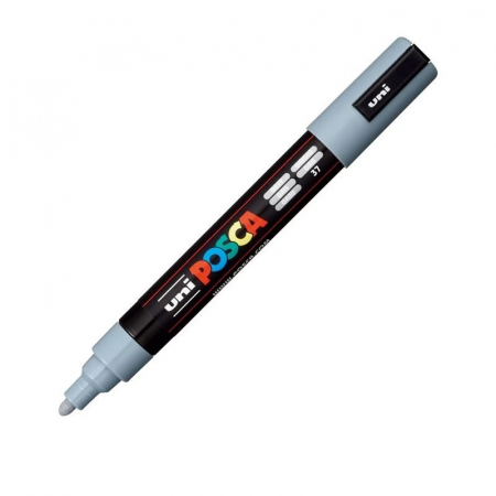 Obiecte de scris și desenat - Marker Posca PC-5M varf 1,8-2,5 mm Gri