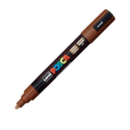 RECHIZITE - Marker Posca PC-5M varf 1,8-2,5 mm Maro