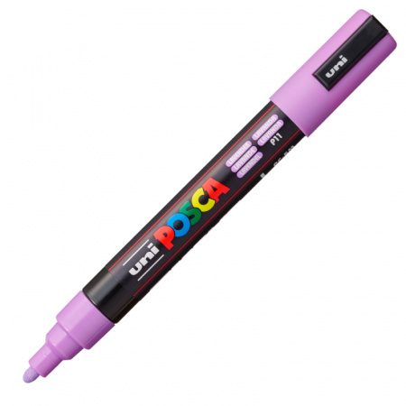 RECHIZITE - Marker Posca PC-5M varf 1,8-2,5 mm Mov lavender