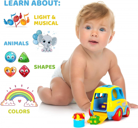 Masinuta inteligenta Hola Toys [5]
