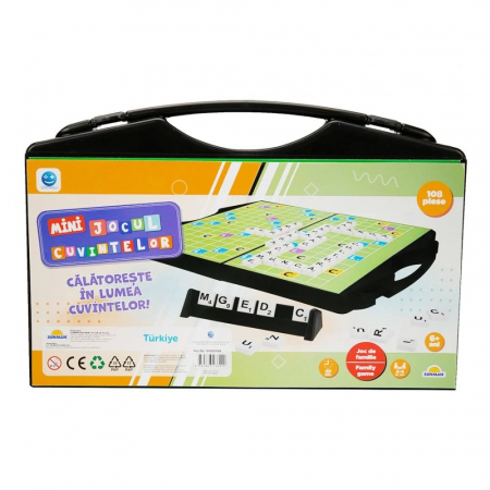 Jocuri Educative - Mini Jocul Cuvintelor, Smile Games, 108 Piese