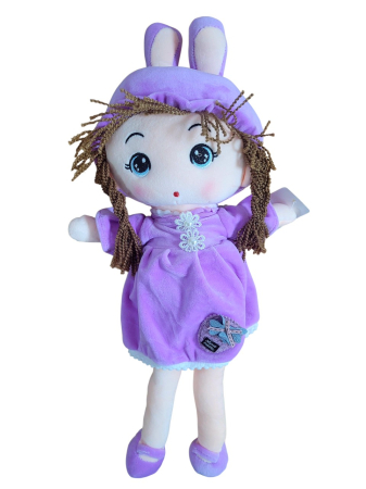 Jucării bebe - Papusa din plus 48 cm care spune rugaciunea Ingerasul meu, diferite culori