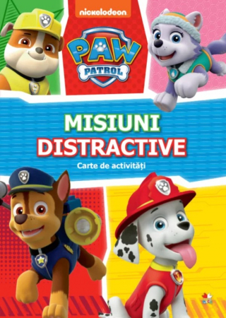 CĂRȚI - Patrula Cățelușilor. Misiuni distractive. Carte de activități