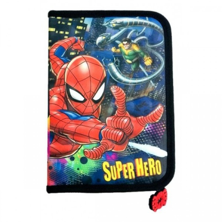 Penare - Penar 1 Fermoar 2 Flapsuri Spider Man Super Hero