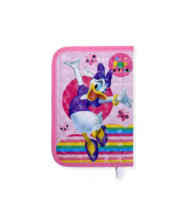 Penar Textil 1 Fermoar Si 2 Flapsuri Minnie Mouse si Daisy Made you smile, 21 X 14 X 3.5 Cm [1]