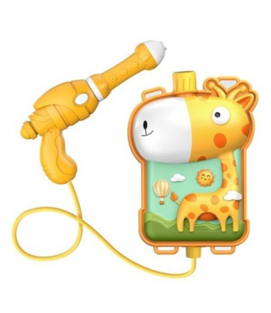 Pistoale cu apa - Pistol cu apa cu rezervor de tip rucsac cu bretele ajustabile, capacitate 1.2 L GIRAFA