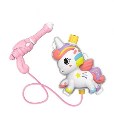Pistoale cu apa - Pistol cu apa cu rezervor de tip rucsac cu bretele ajustabile, capacitate 1 L Unicorn