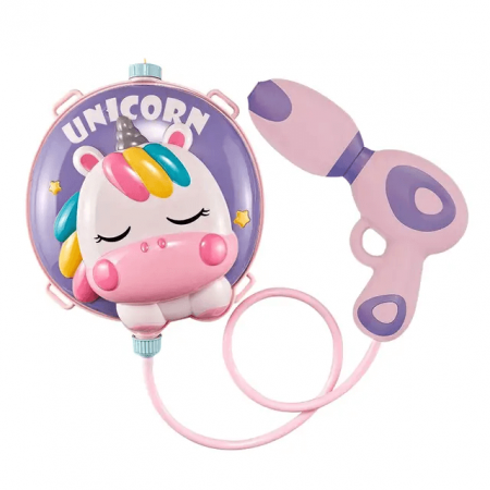 Pistoale cu apa - Pistol cu apa cu rezervor de tip rucsac cu bretele ajustabile, capacitate 1000 ml UNICORN