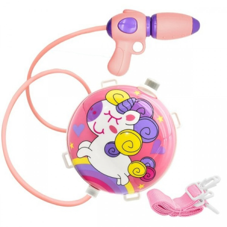 Pistoale cu apa - Pistol cu apa cu rezervor de tip rucsac cu bretele ajustabile, capacitate 1600 ml UNICORN