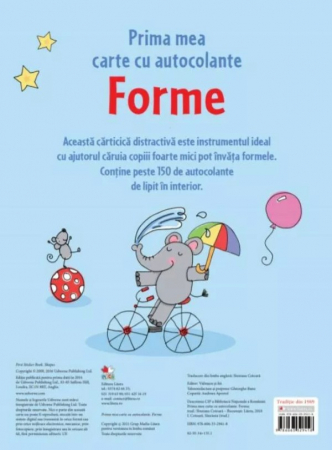 Prima mea carte cu autocolante. Forme [1]