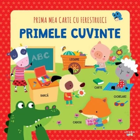 IDEI DE CADOURI - Prima mea carte cu ferestruici. Primele cuvinte