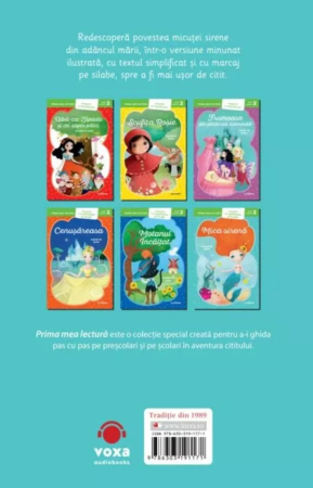 Prima mea lectura. Mica sirena. Poveste cu despartiri in silabe (Nivelul 2) [1]