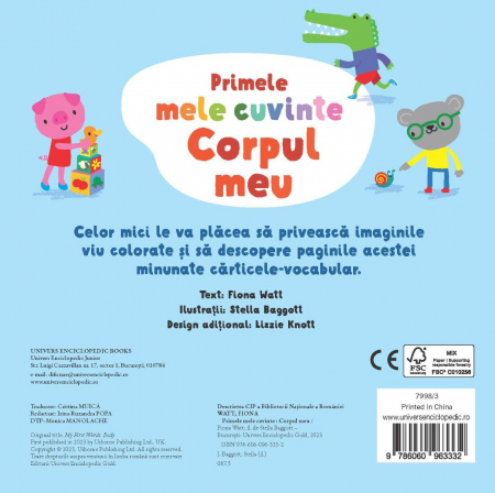 Primele mele cuvinte. Corpul meu (Usborne) [5]