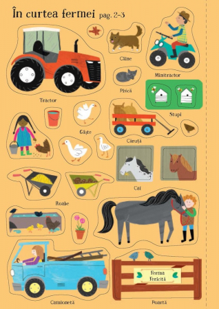 Primele mele stickere. La ferma (Usborne) [5]