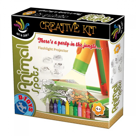 Jucării interactive - Proiector figurine animale – Set creativ Animal Spots