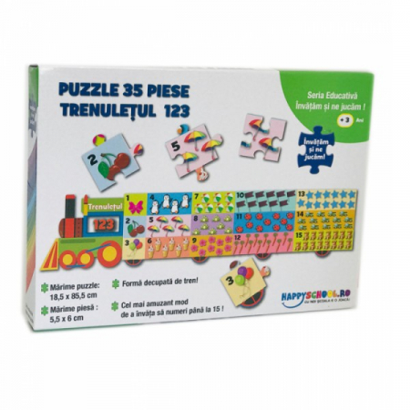PROMOŢII - Puzzle educativ Trenuletul 123