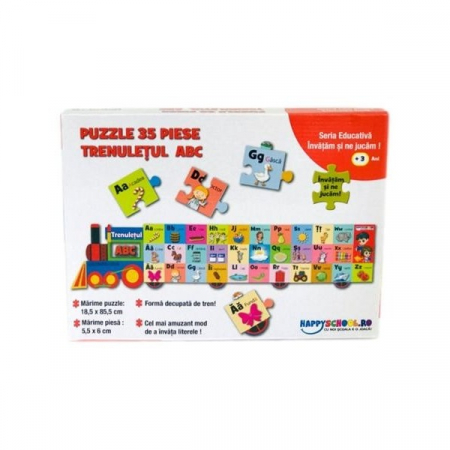 PROMOŢII - Puzzle educativ Trenuletul ABC